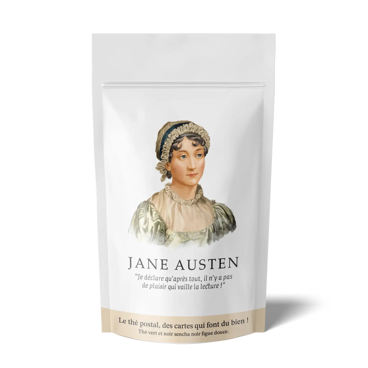 Busta di tè postale Jane Austen preorder 22 Ottobre