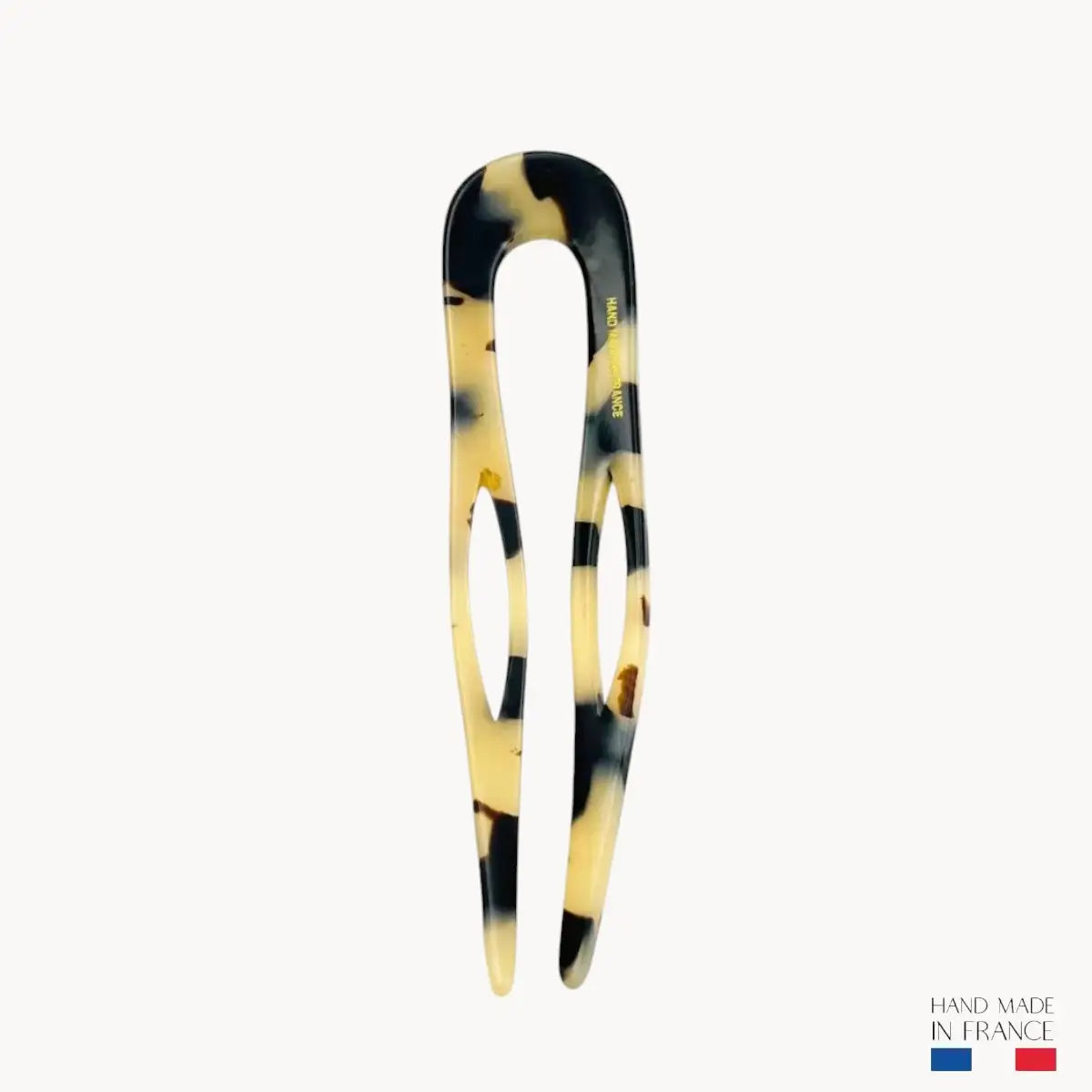 Fermaglio odette per chignon tartaruga 8,5 cm