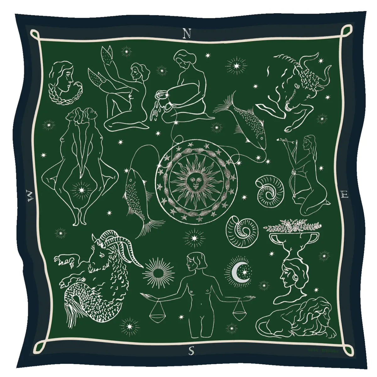 Foulard Zodiaco 2 varianti colore