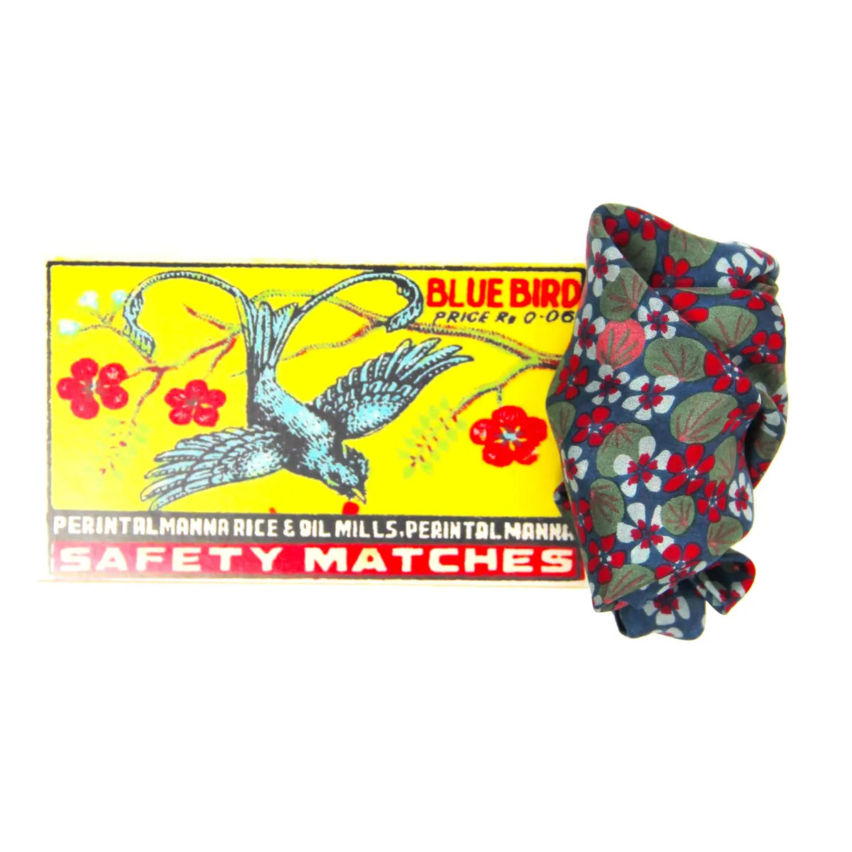 Foulard Mini Capucine blu