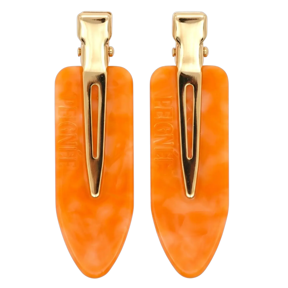 Barrettes Limone arancioni Peignee