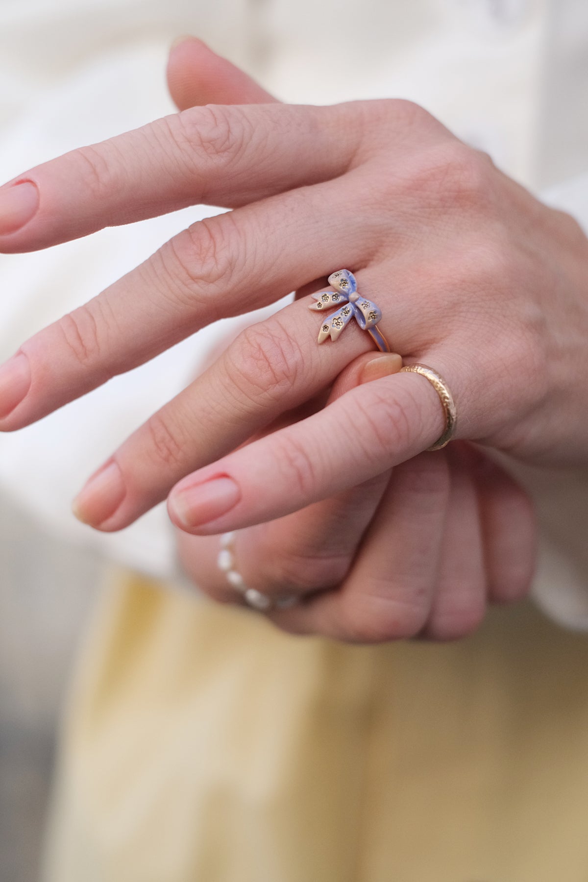 Anello con fiocco Bow varie taglie