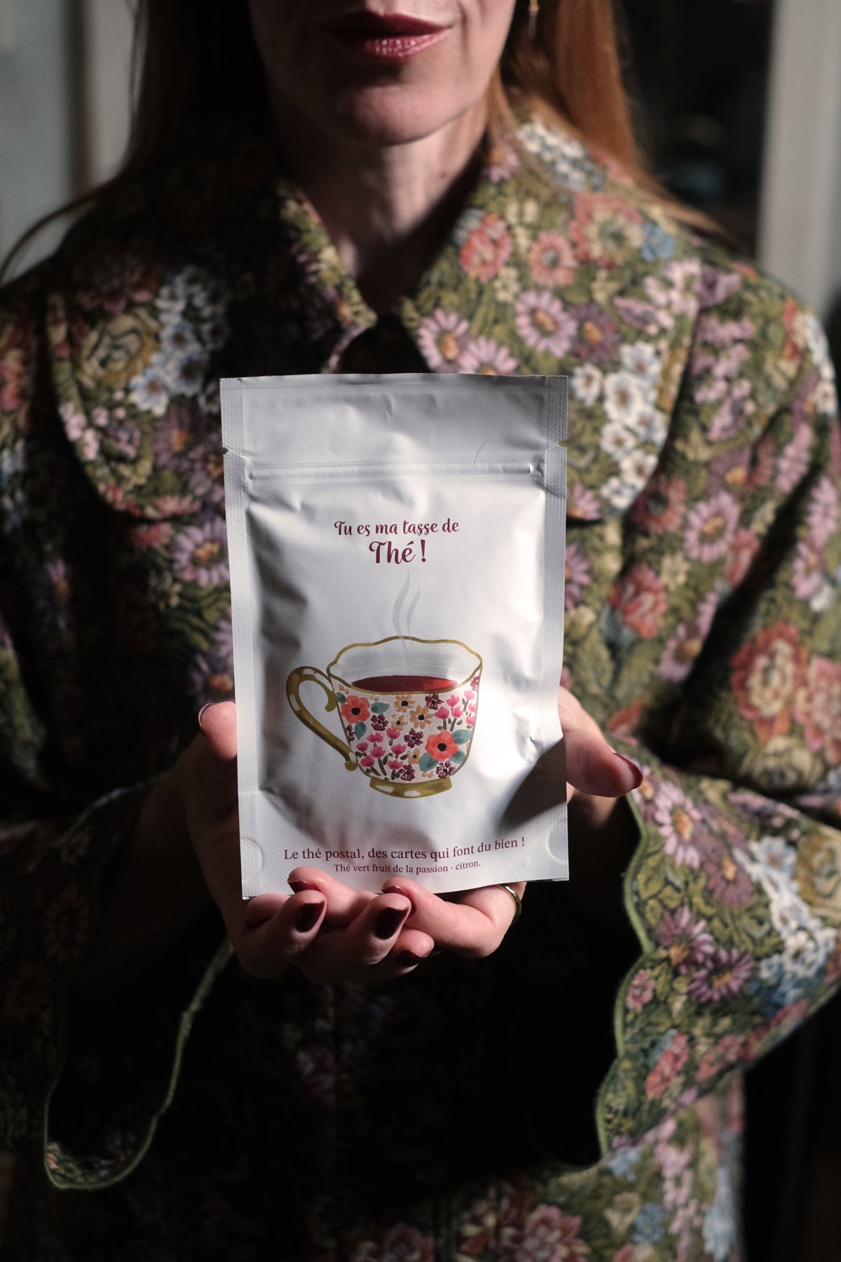 Busta di tè postale Tu es ma tasse de thè!