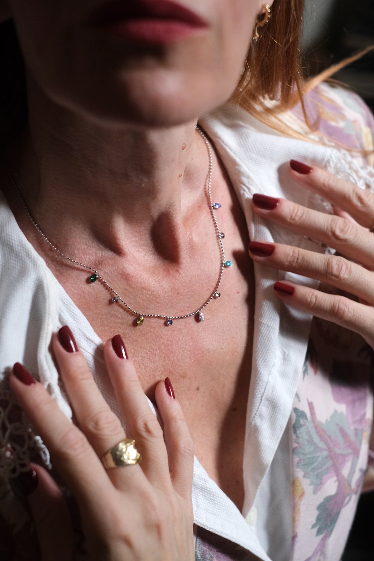 Collana Virginia argento
