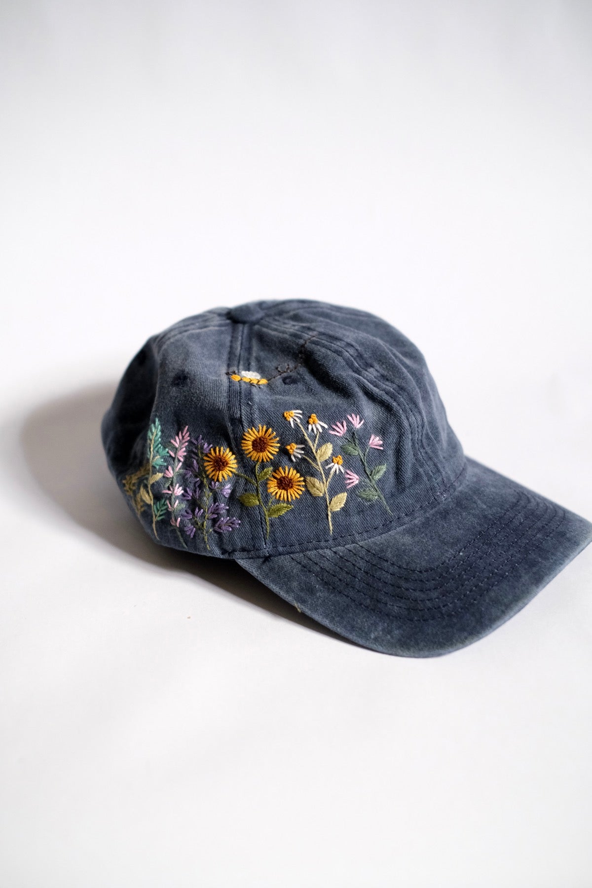 Cappellino da baseball girasoli