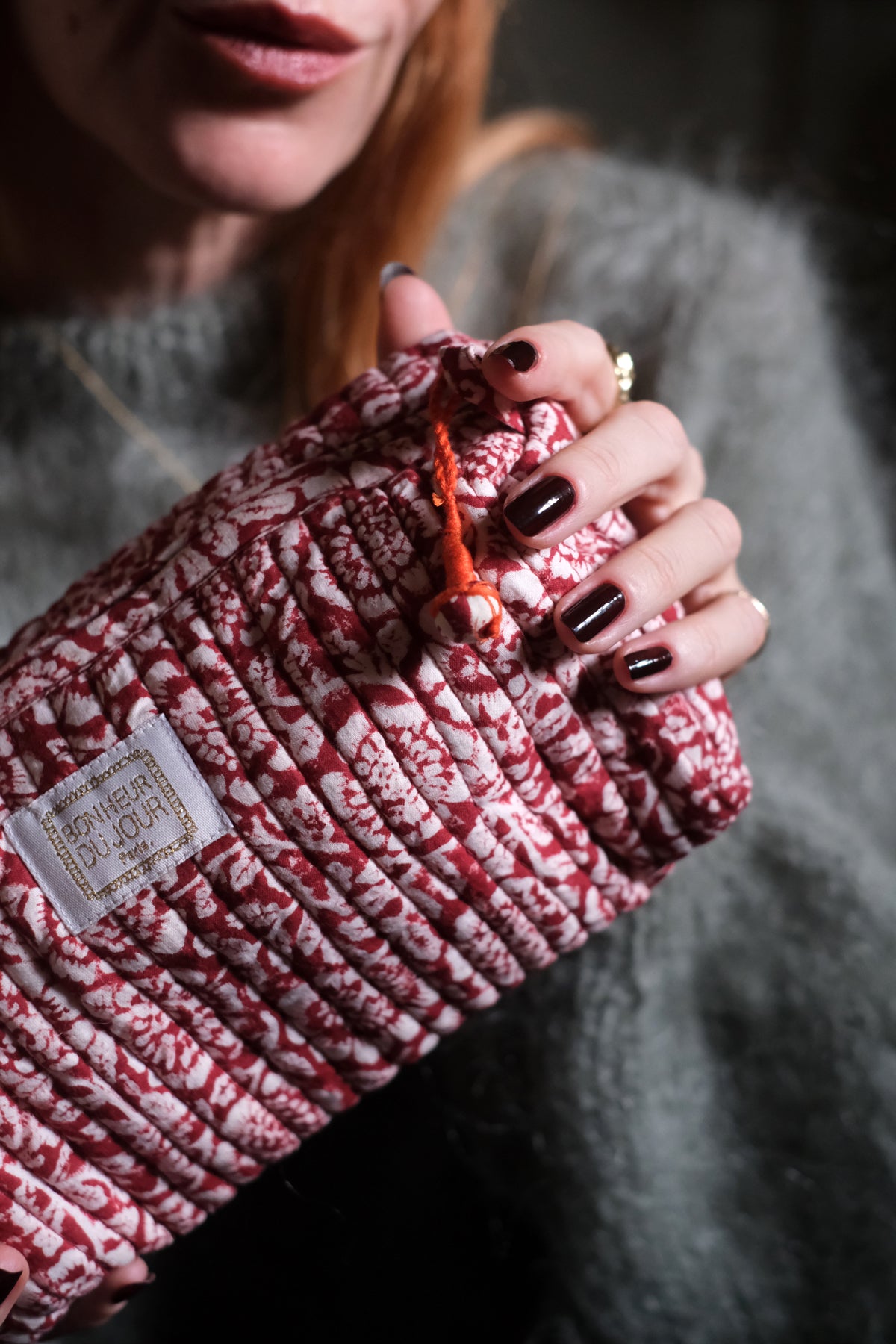 Beauty Pochette Kamala bordeaux