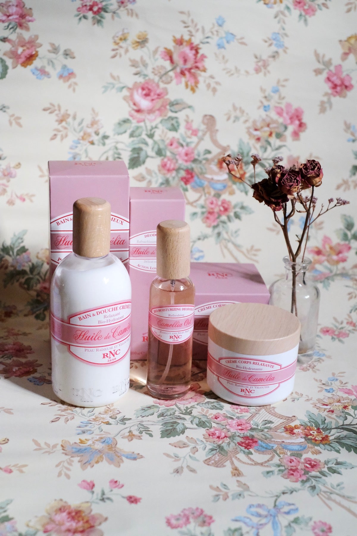 Huile de Camélia Crema corpo idratante rilassante