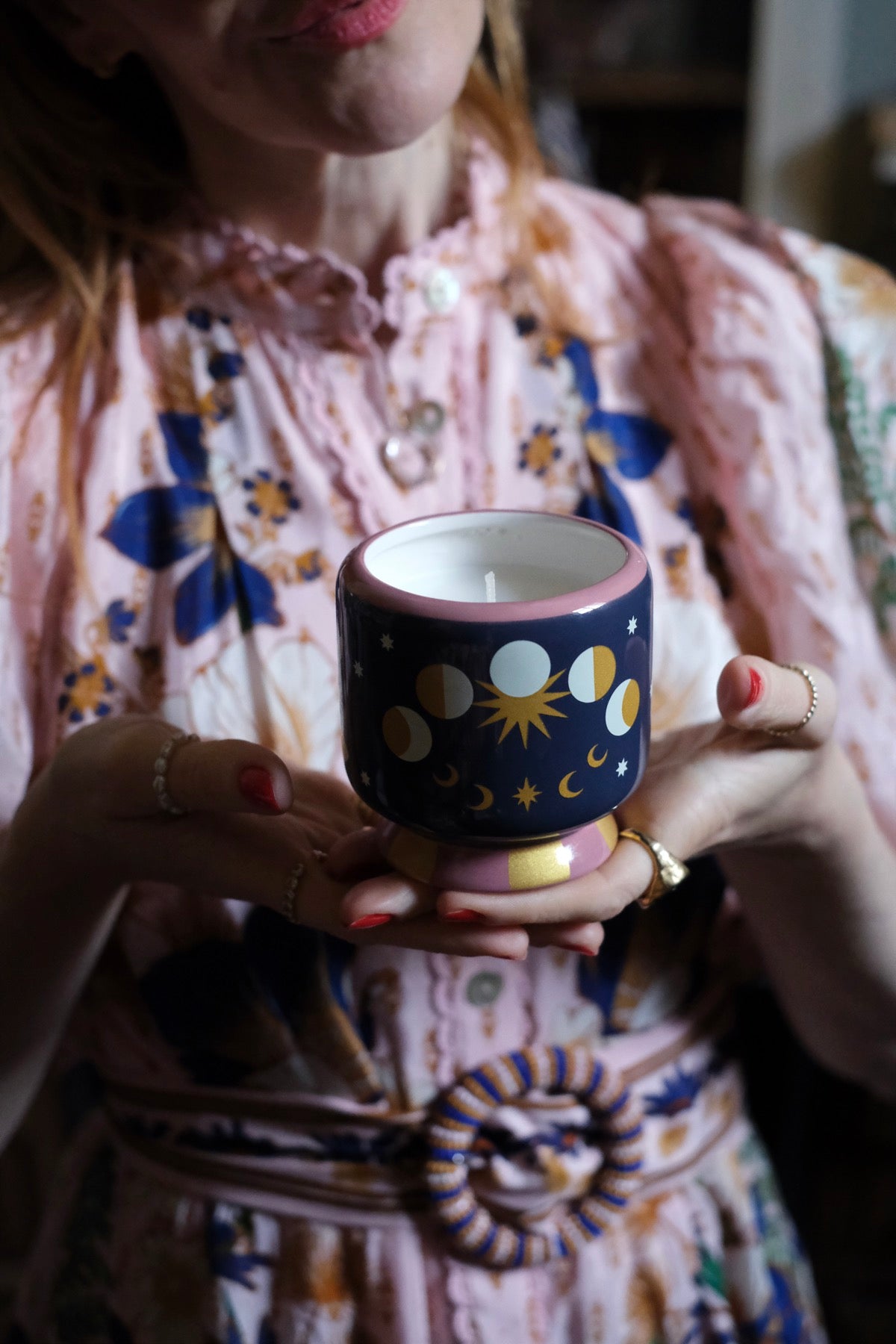 Candela "Moon Phases" Candela - Jasmine & Rose