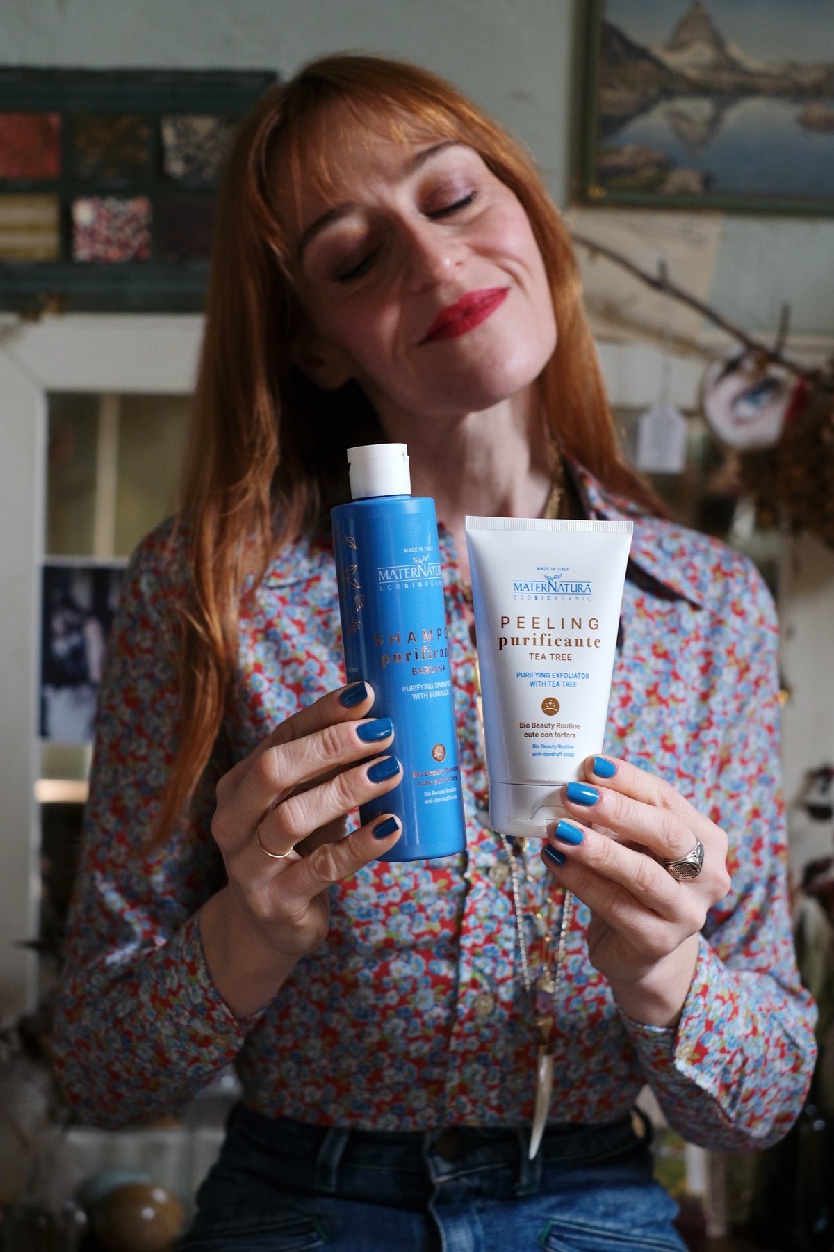 Peeling cute con forfora al Tea Tree