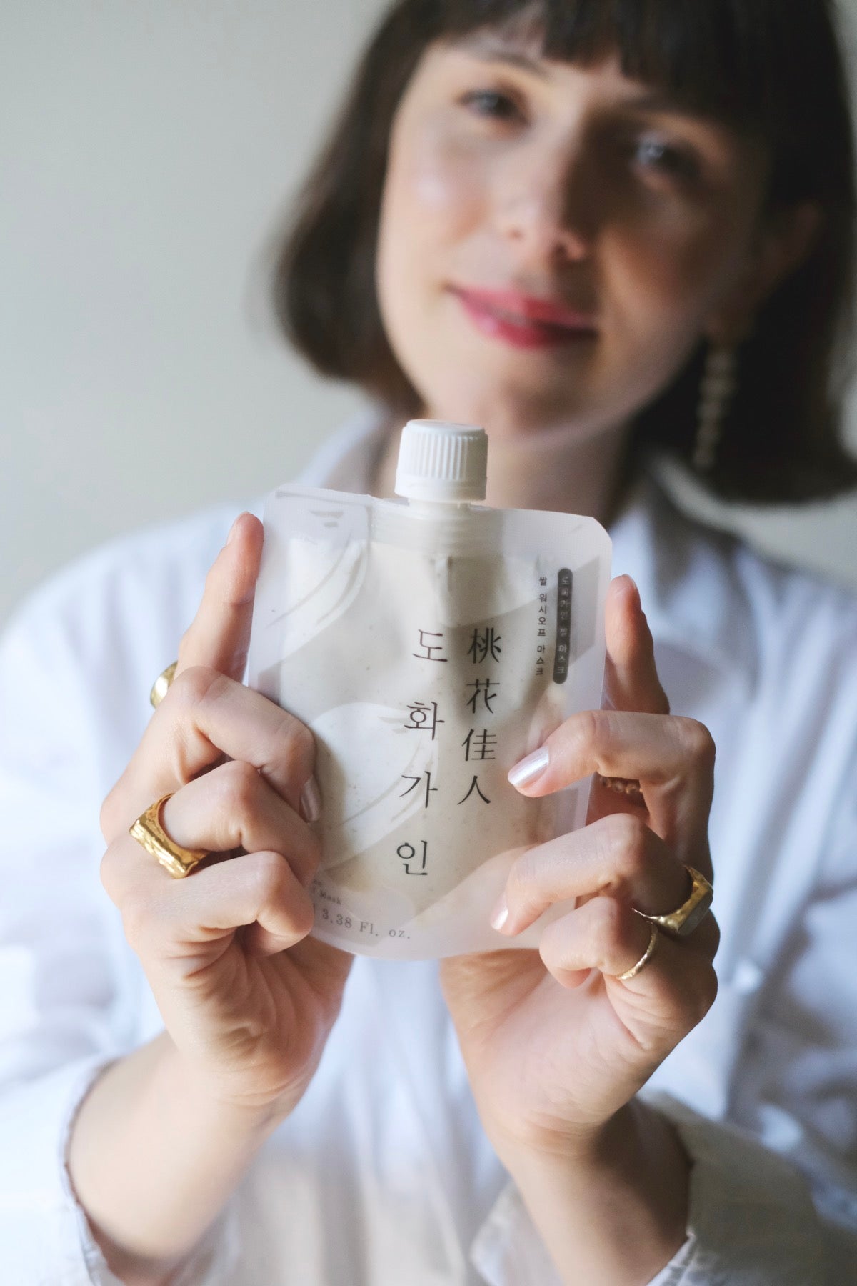 WHITE RICE WASH OFF MASK