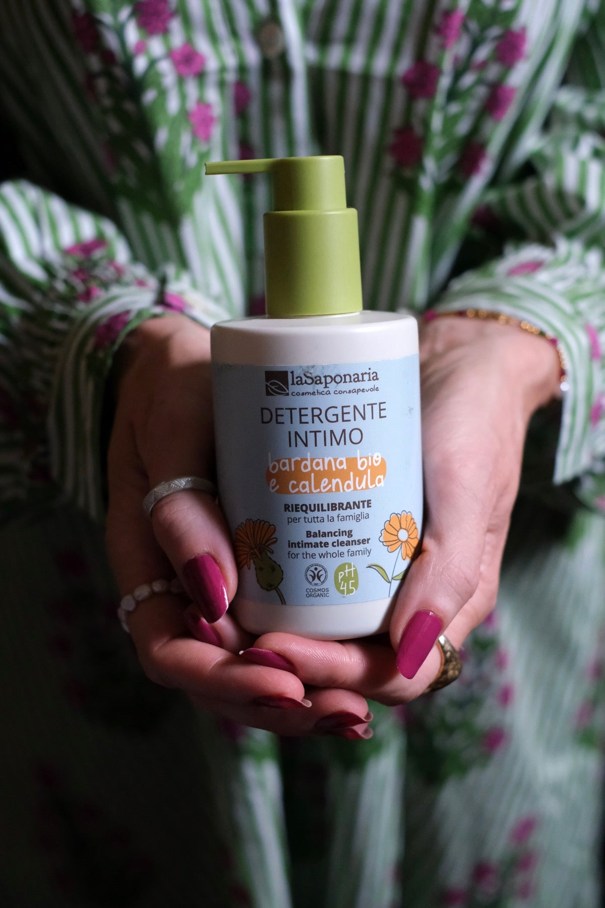 Detergente intimo riequilibrante Bardana Bio e Calendula