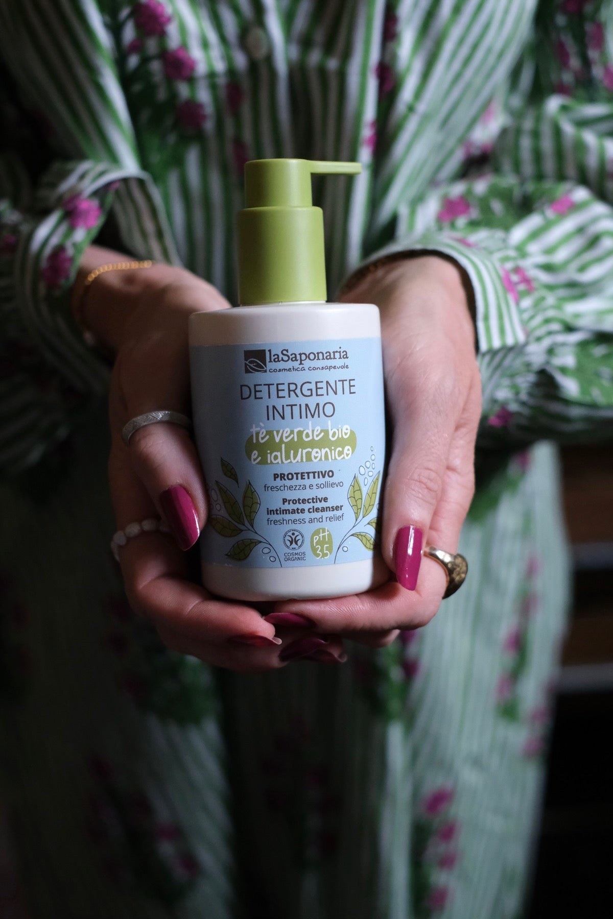 Detergente intimo Protettivo - Tè verde Bio & Ialuronico