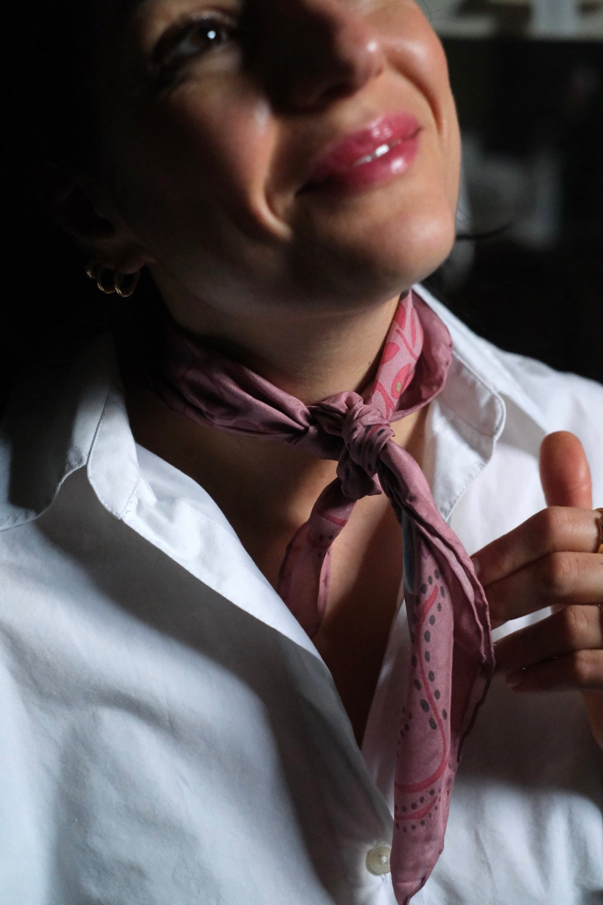 Foulard Mini Marushka rosa