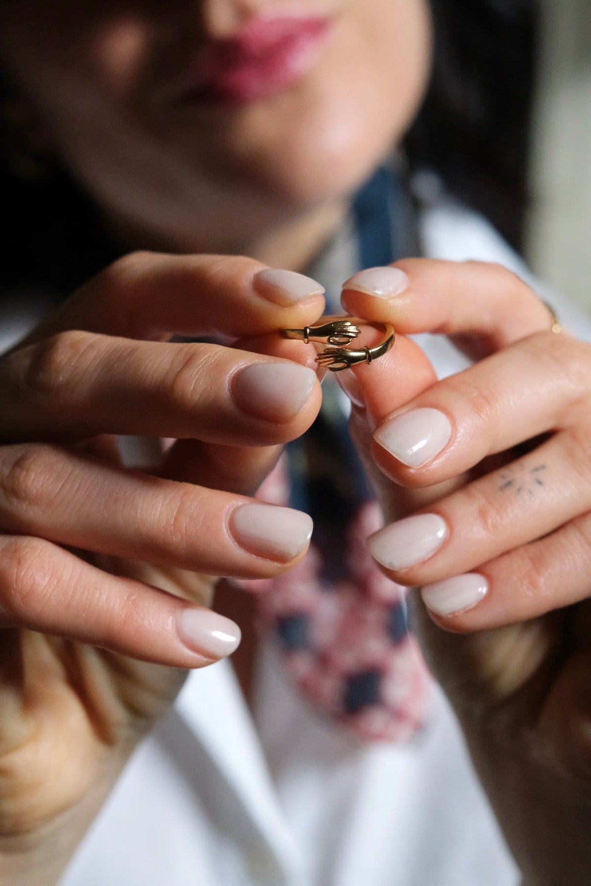 Anello abbraccio