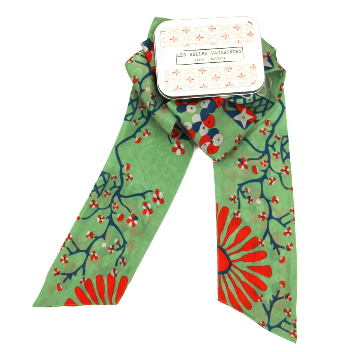 Twilly fascia, cintura Masami Menta e corallo