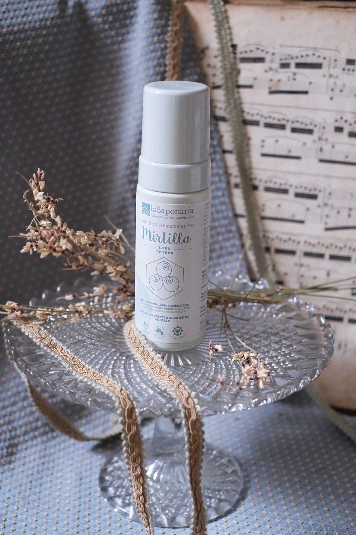Mousse detergente Mirtilla