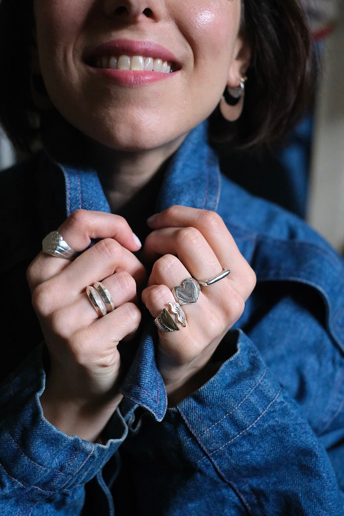 Argento e jeans
