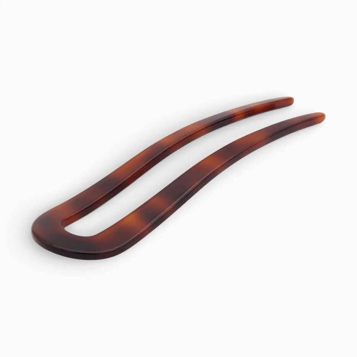 Fermaglio Mary per chignon caramello 10 cm
