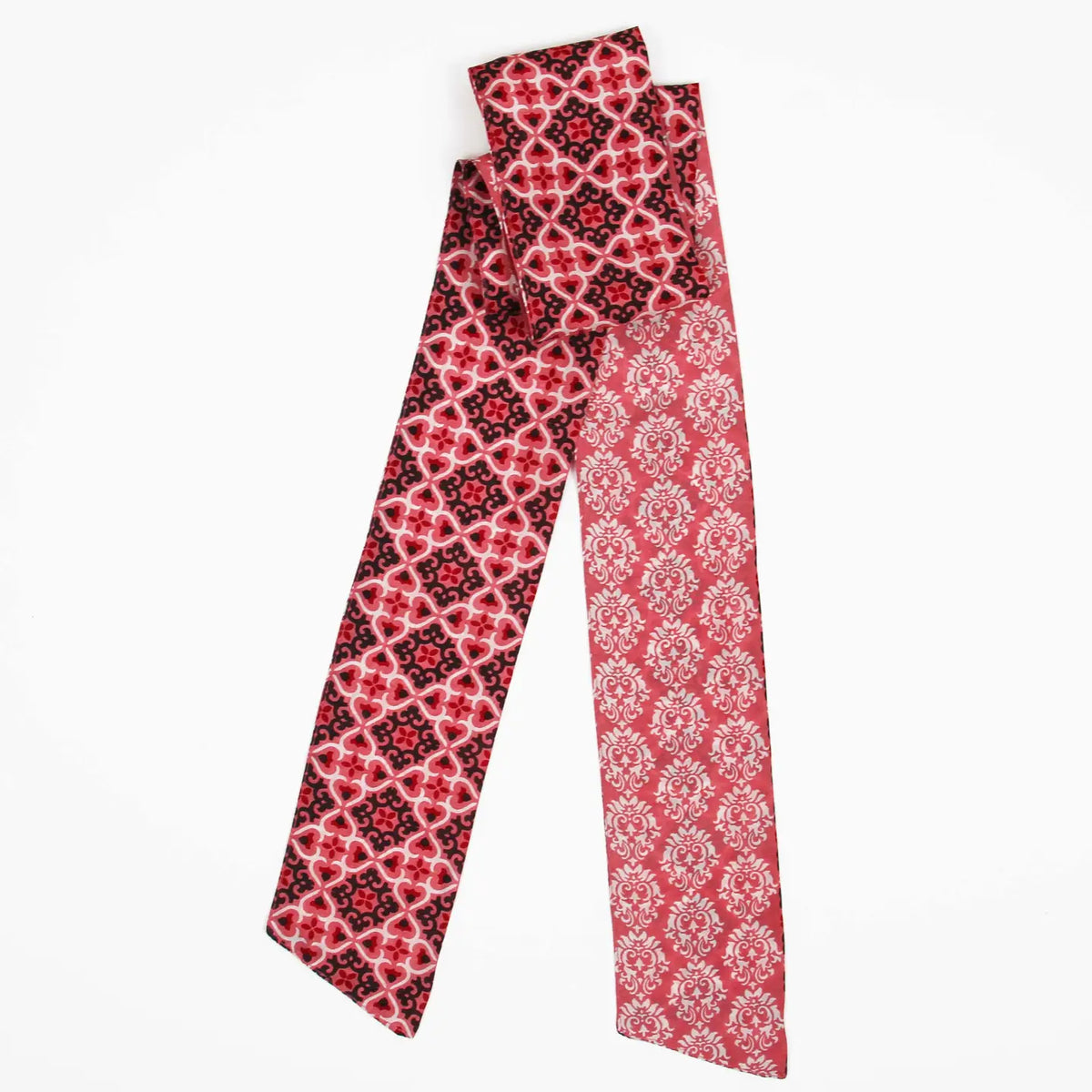 Twilly fascia, cintura Firenze Marrone e rosa