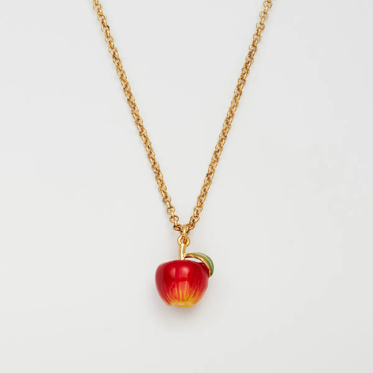 Collana mela rossa