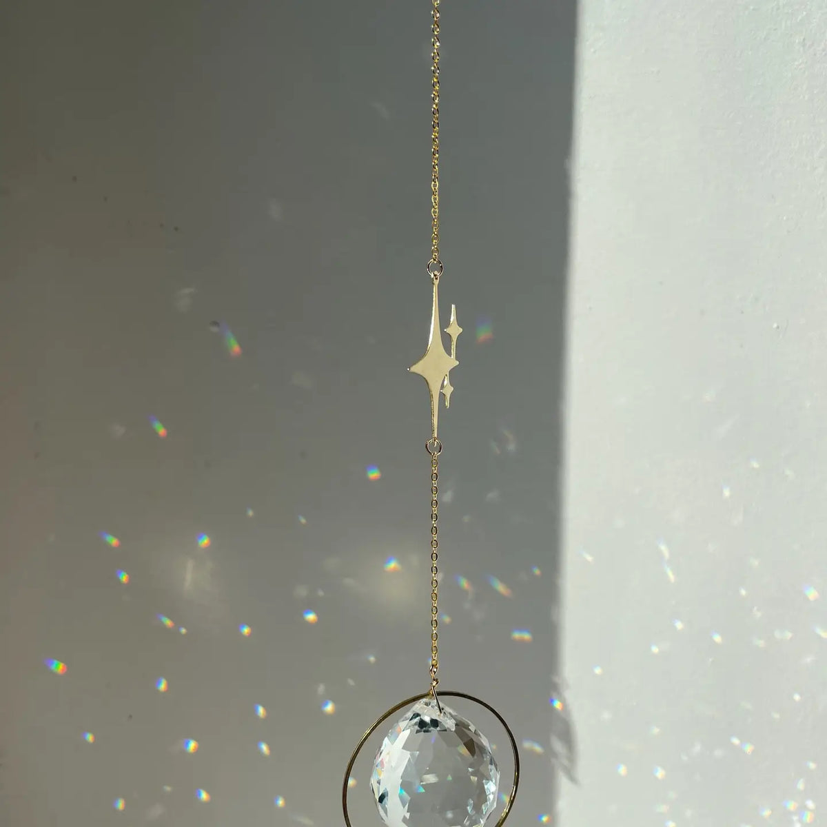Suncatcher Cristallo da finestra Danze delle stelle
