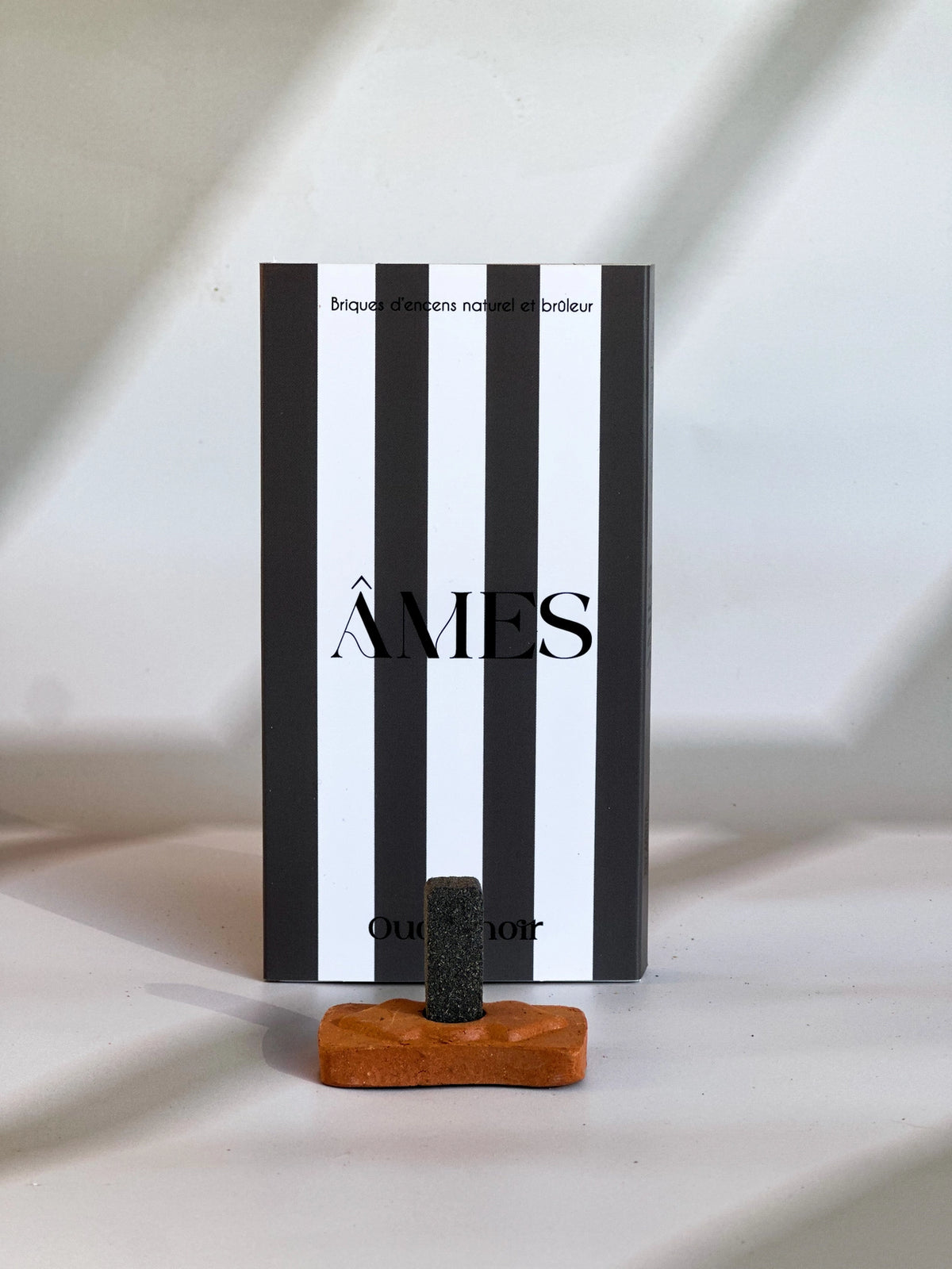 Mattoncini di incenso naturale e bruciatore vari profumi