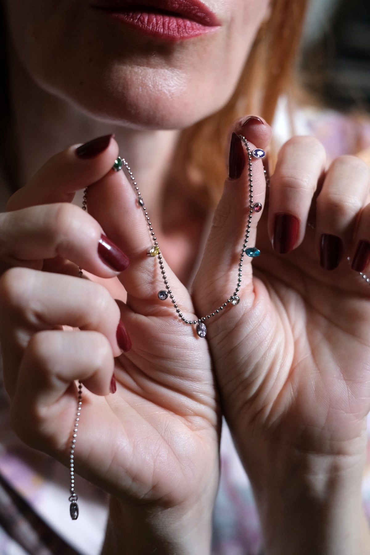 Collana Virginia argento