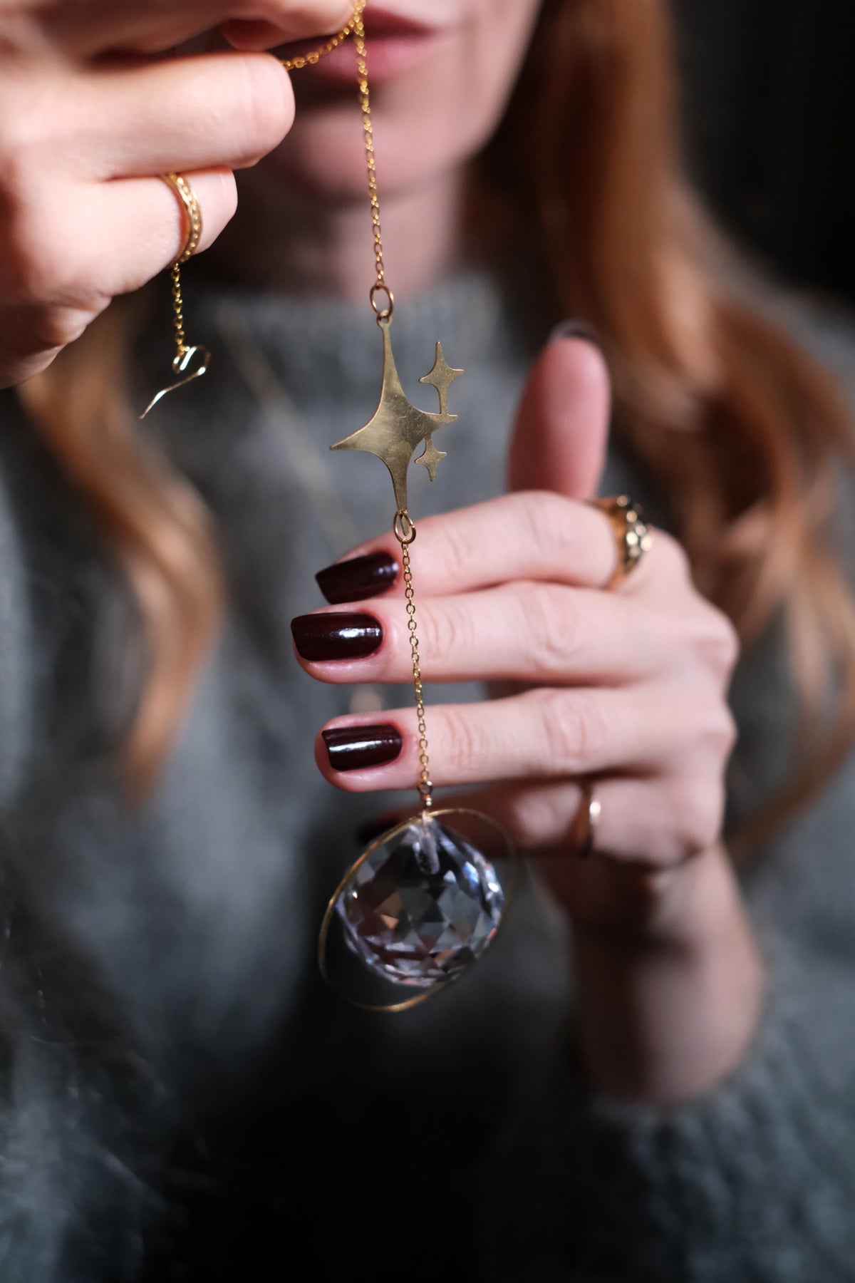 Suncatcher Cristallo da finestra Danze delle stelle