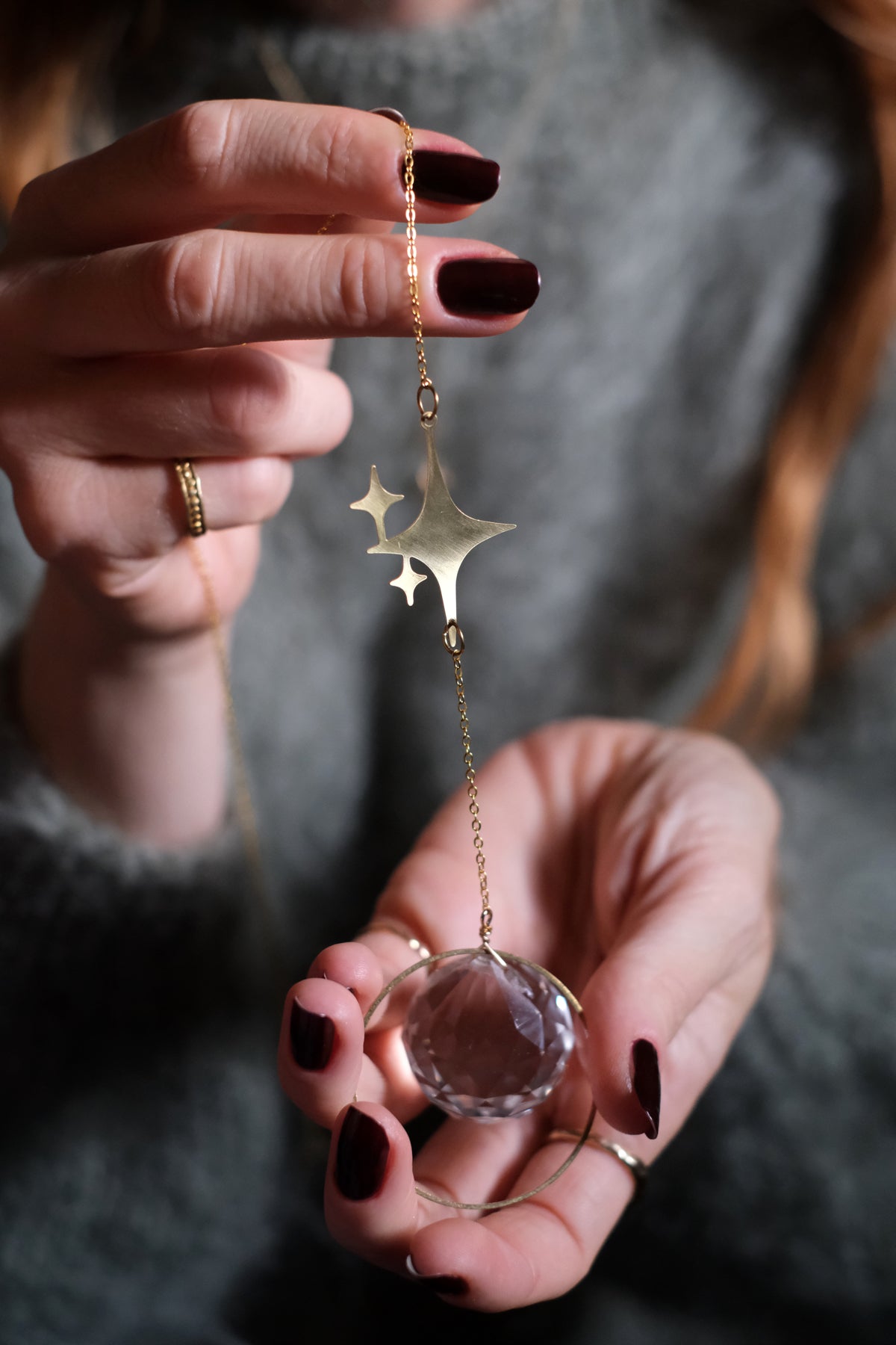 Suncatcher Cristallo da finestra Danze delle stelle