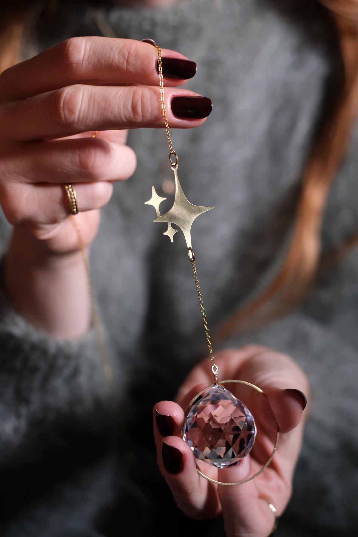 Suncatcher Cristallo da finestra Danze delle stelle