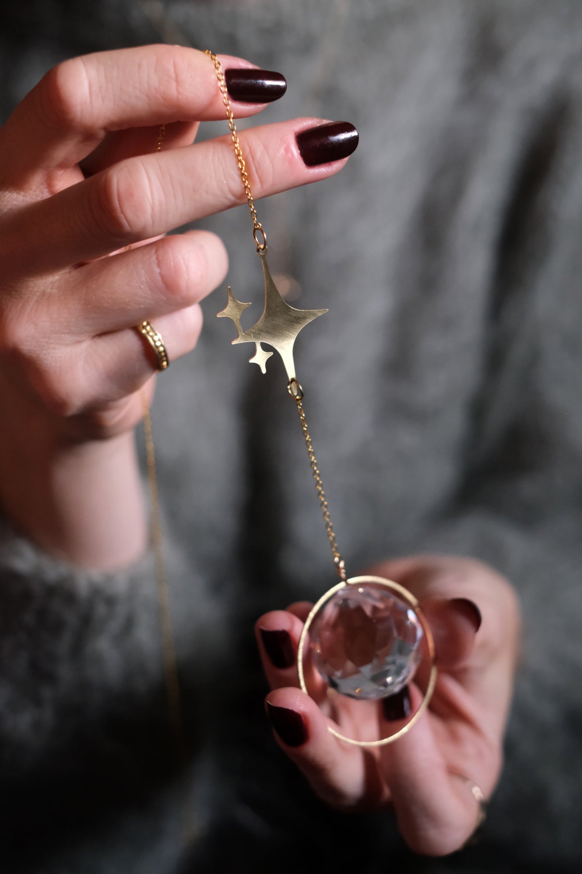 Suncatcher Cristallo da finestra Danze delle stelle