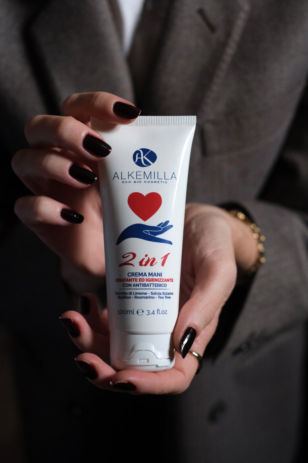 Crema Mani Idratante ed Igienizzante 2 in 1