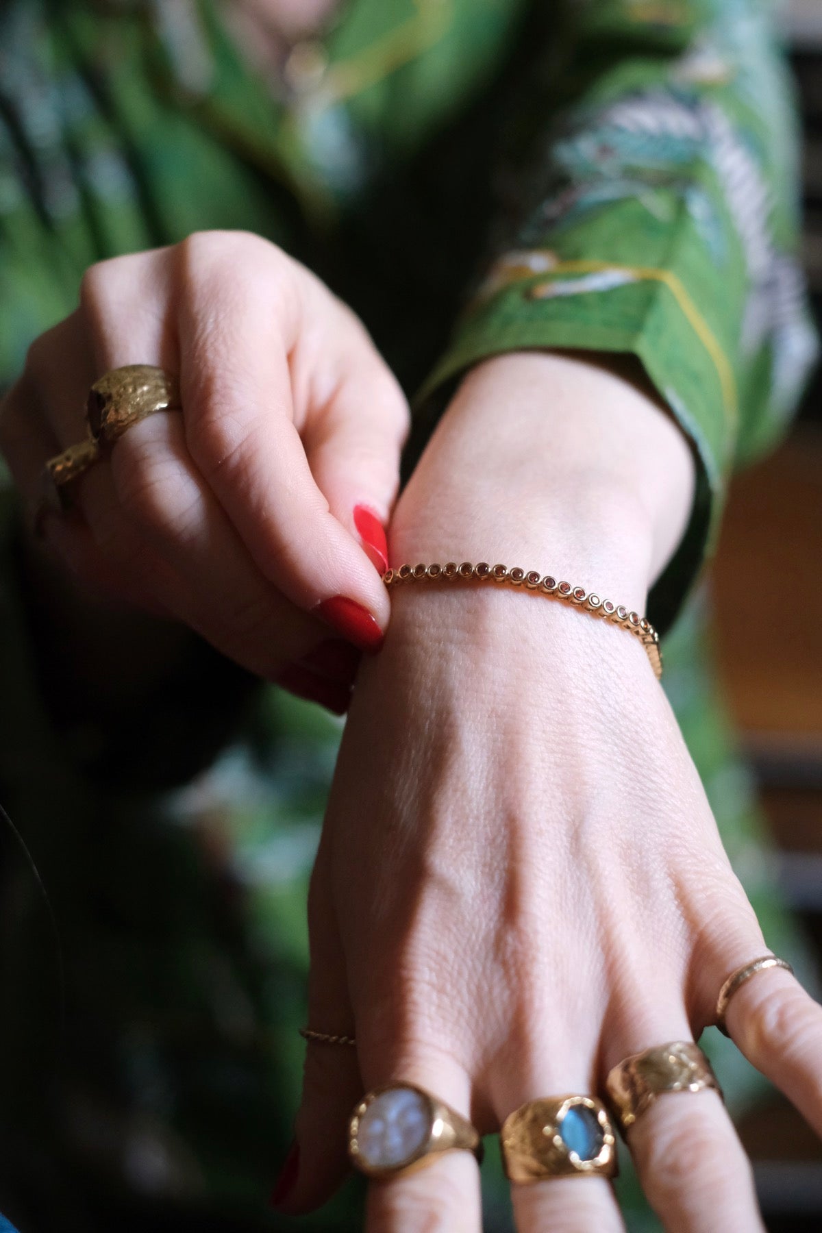 BRACCIALE VENUS ROSSO