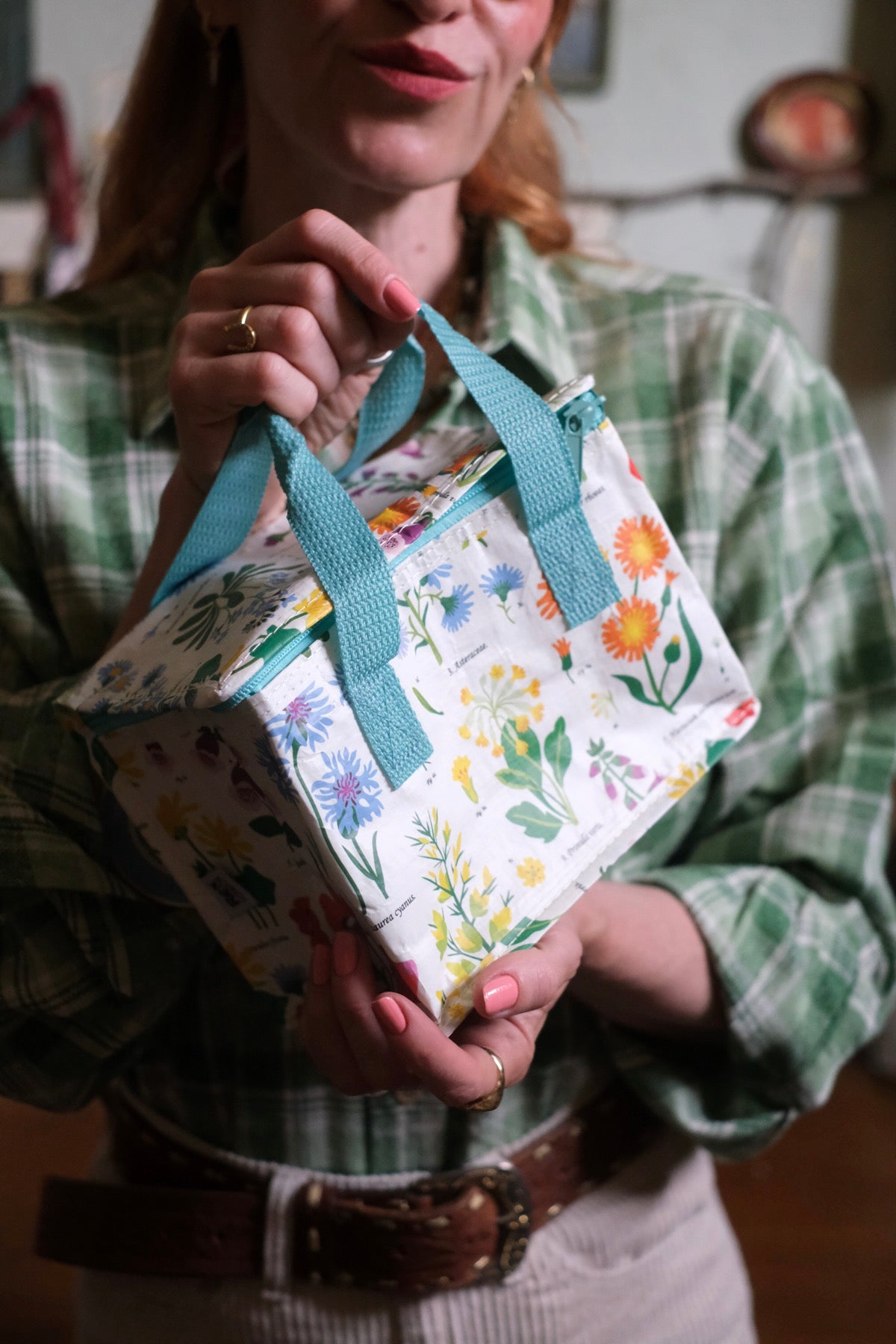 Borsa termica porta pranzo isolata Flora