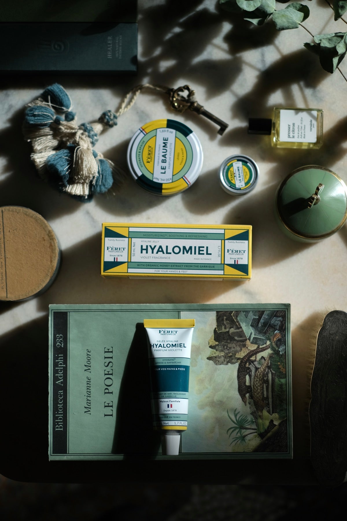LE HYALOMIEL gelée hyaline parfum violette