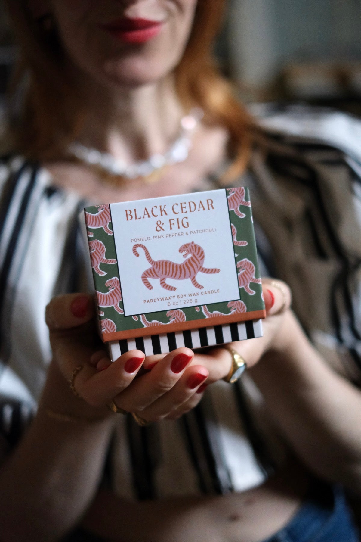 Candela Black Cedar & Fig Tiger Tigre
