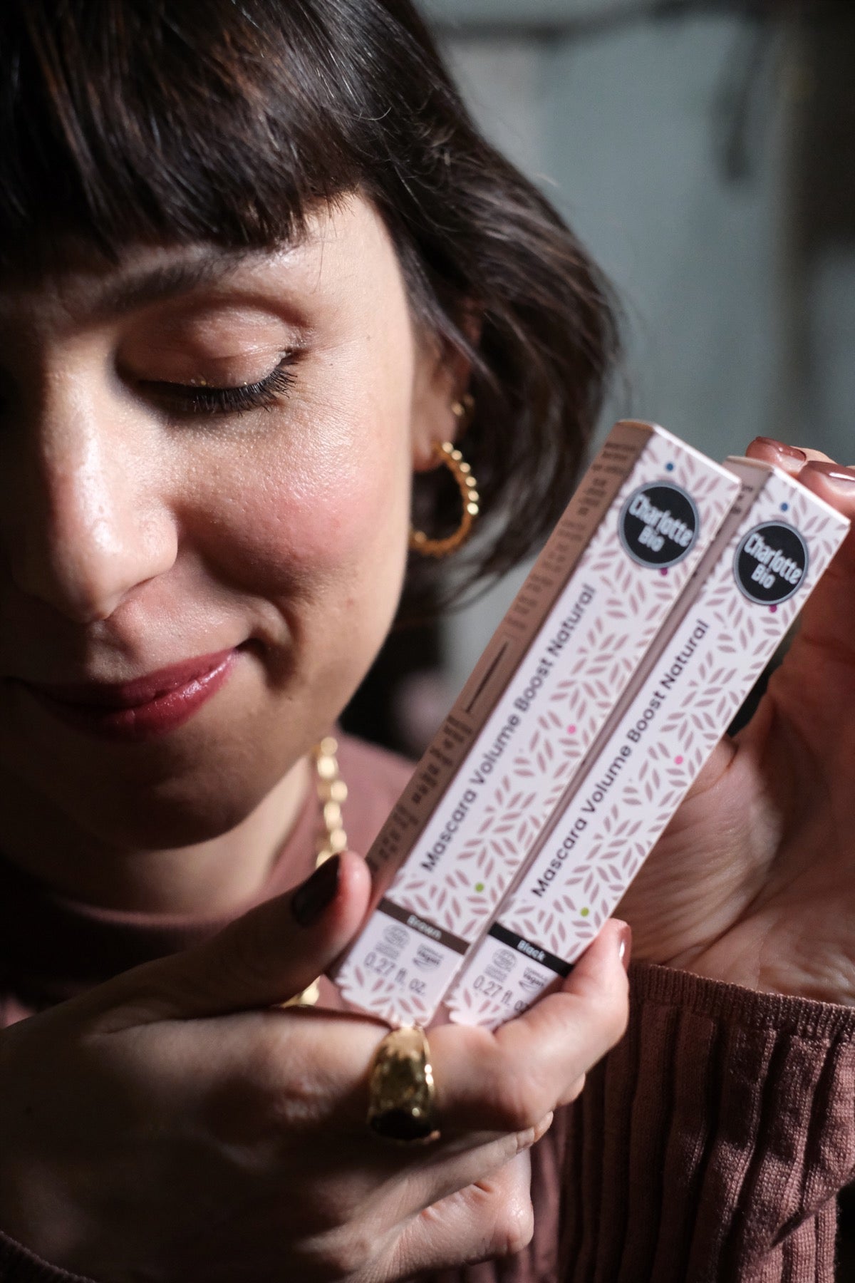 Mascara Charlotte Natural Volume Boost Nero o Marrone