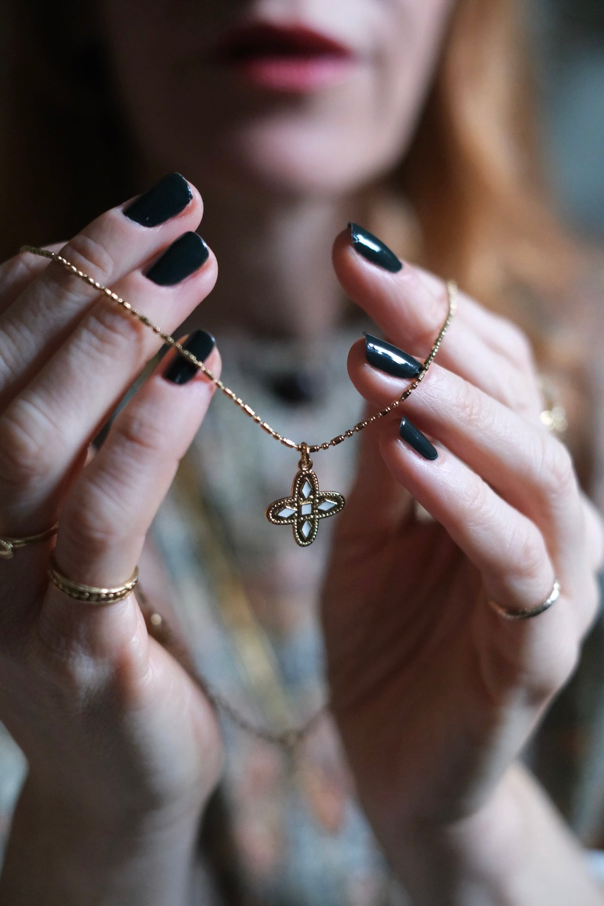 Collana Adriana Bianca