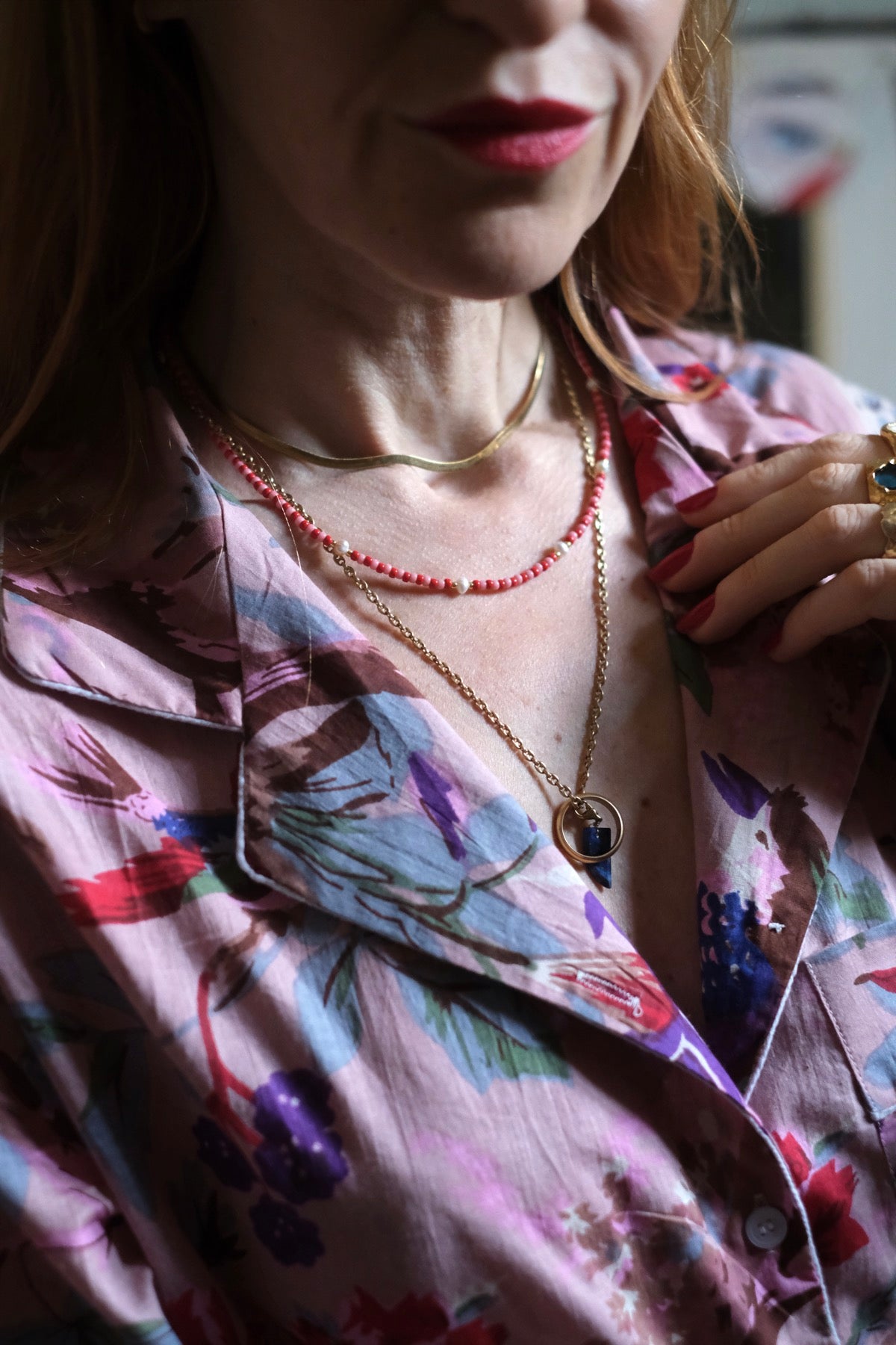 Collana Ibiza Rojo