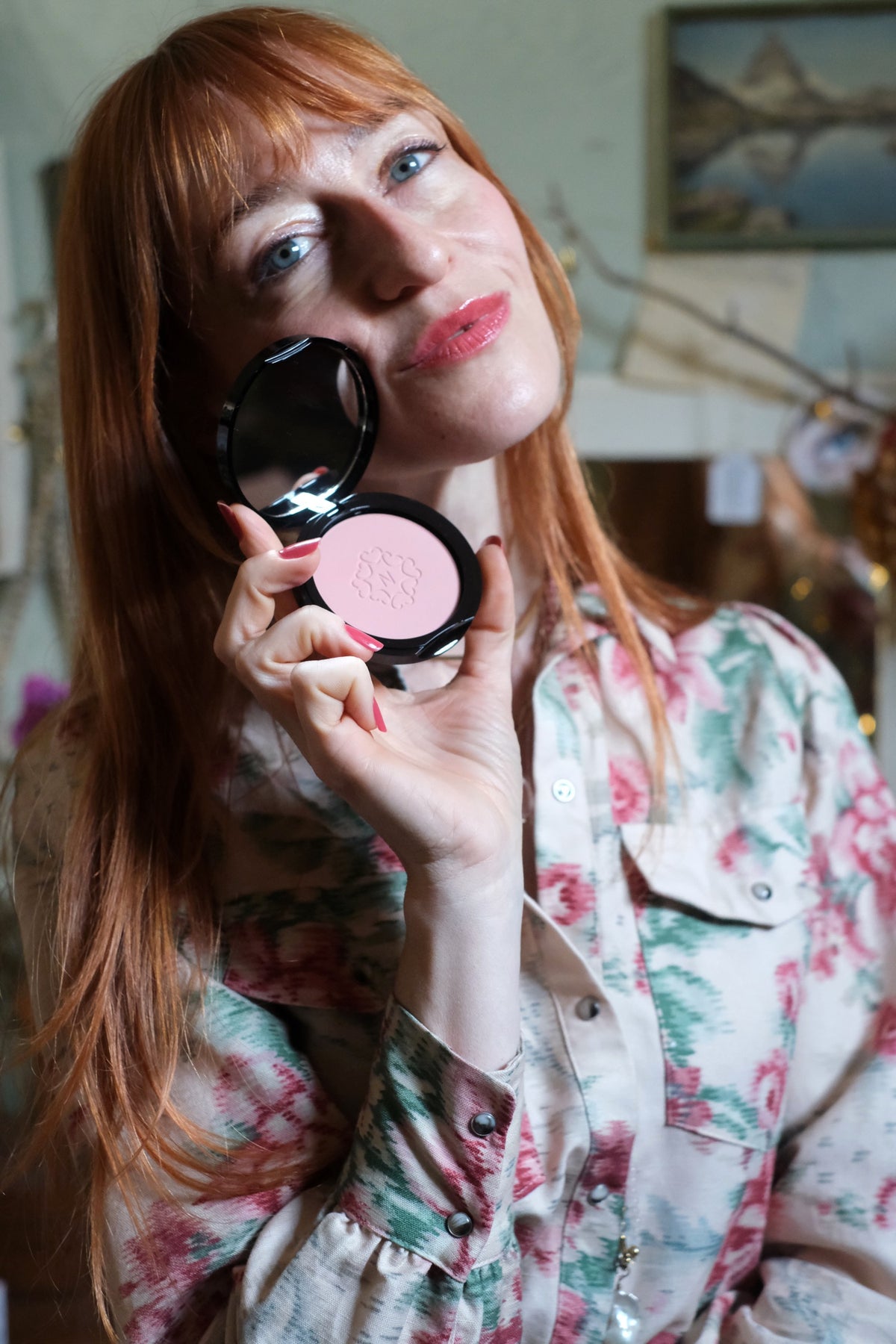 LE MIRAGE MINERAL BLUSH cool rosy