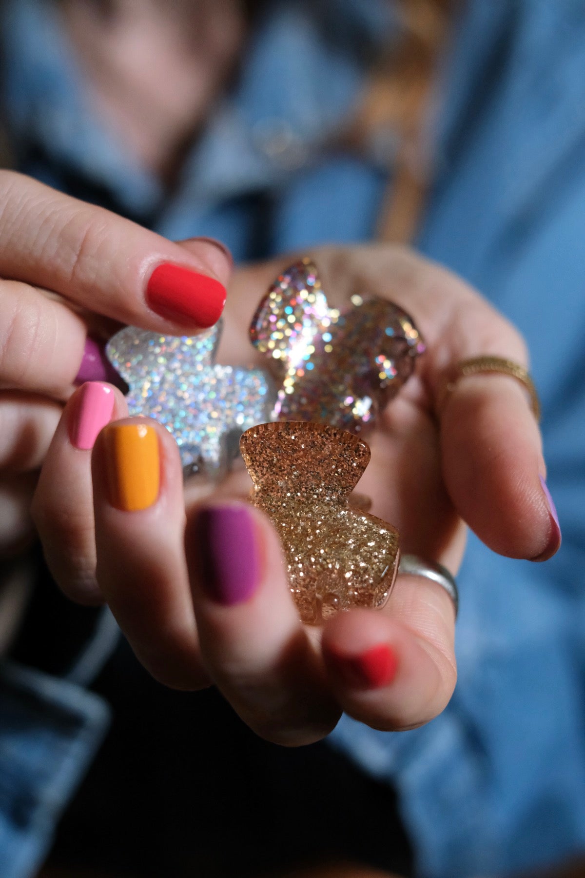 Pinza Confetti glitter