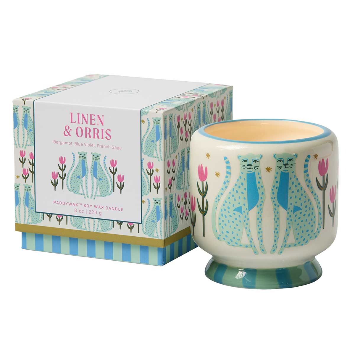 Candela Linen & Orris -  Ghepardi e Iris