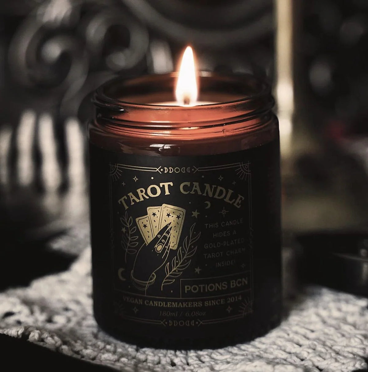 Tarot Candle con Ciondolo