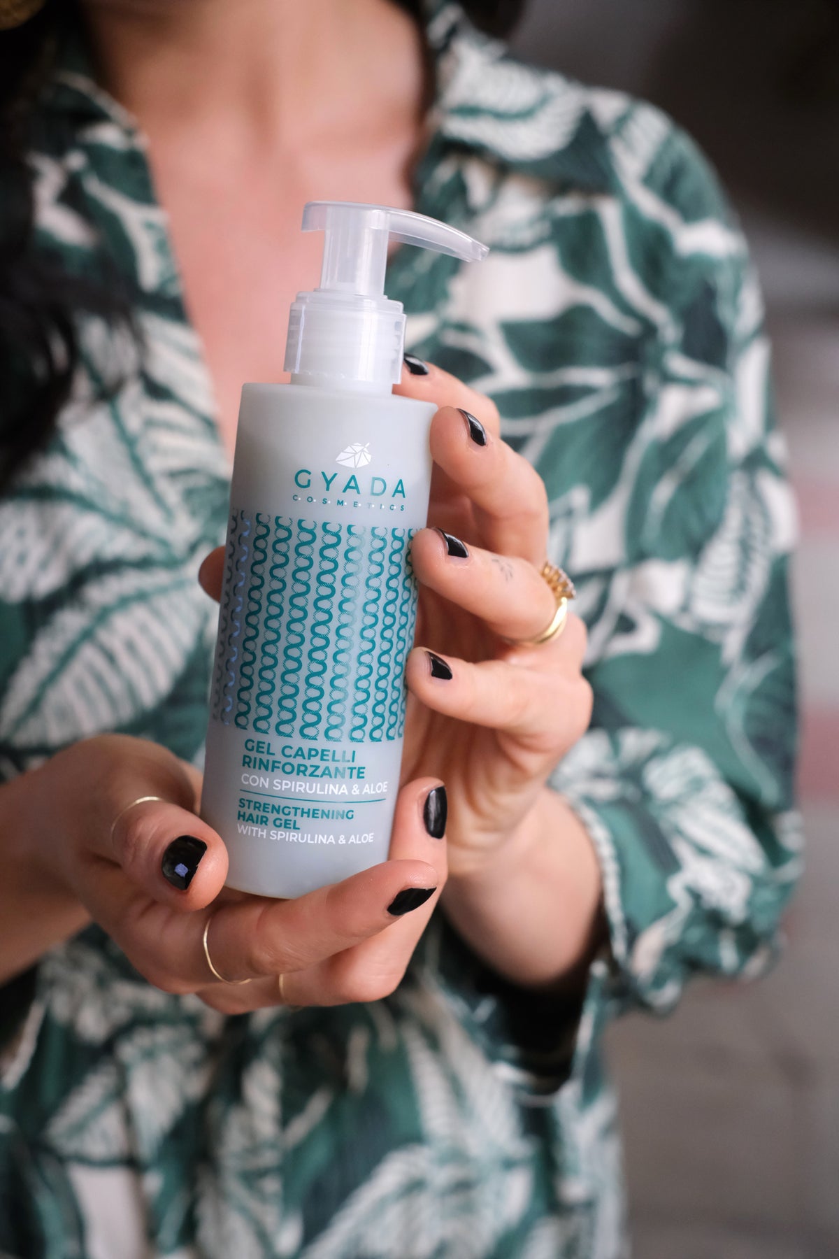 Gel Capelli Rinforzante Con Spirulina & Aloe